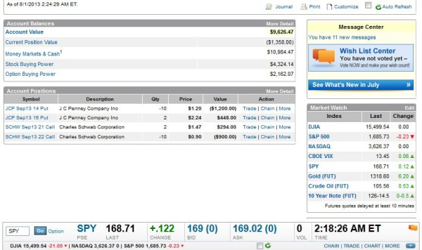 Using the trading platform (3)